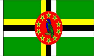 Dominica Table Flags